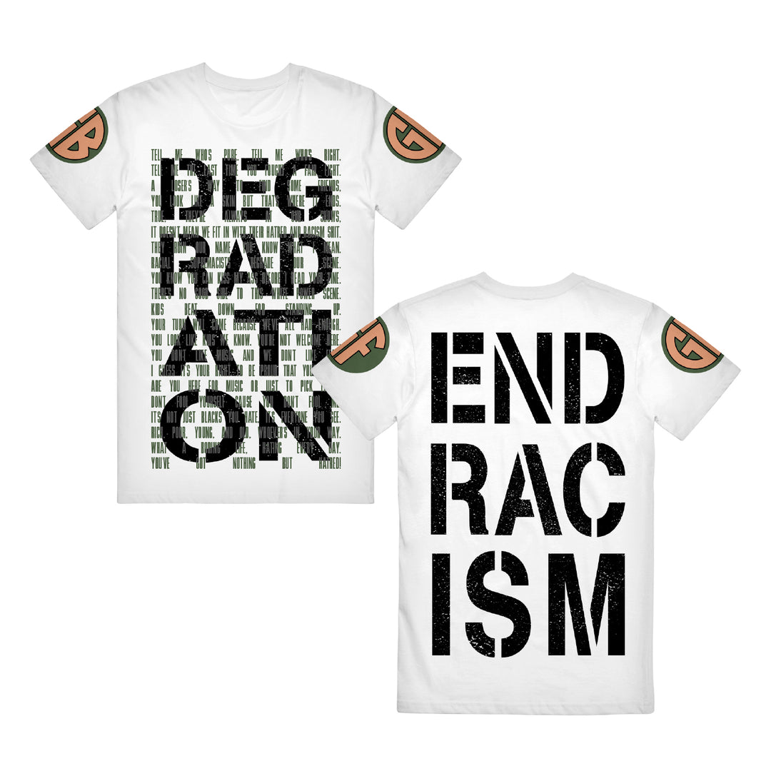 Degradation White T-Shirt