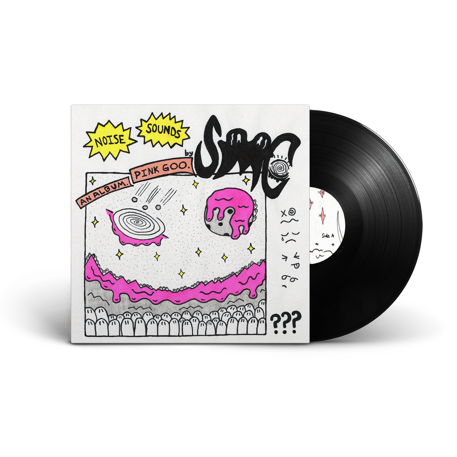 VINYL LPレコード　　　黒夢　strawberry fields Pink Goo - Black Vinyl LP – MerchNow