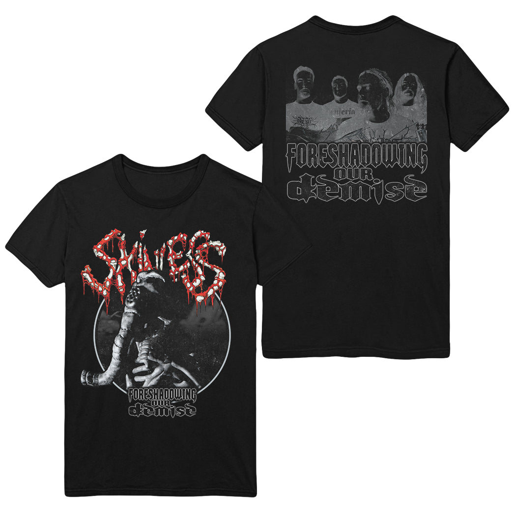 Foreshadowing Our Demise Negative - Black T-Shirt – MerchNow