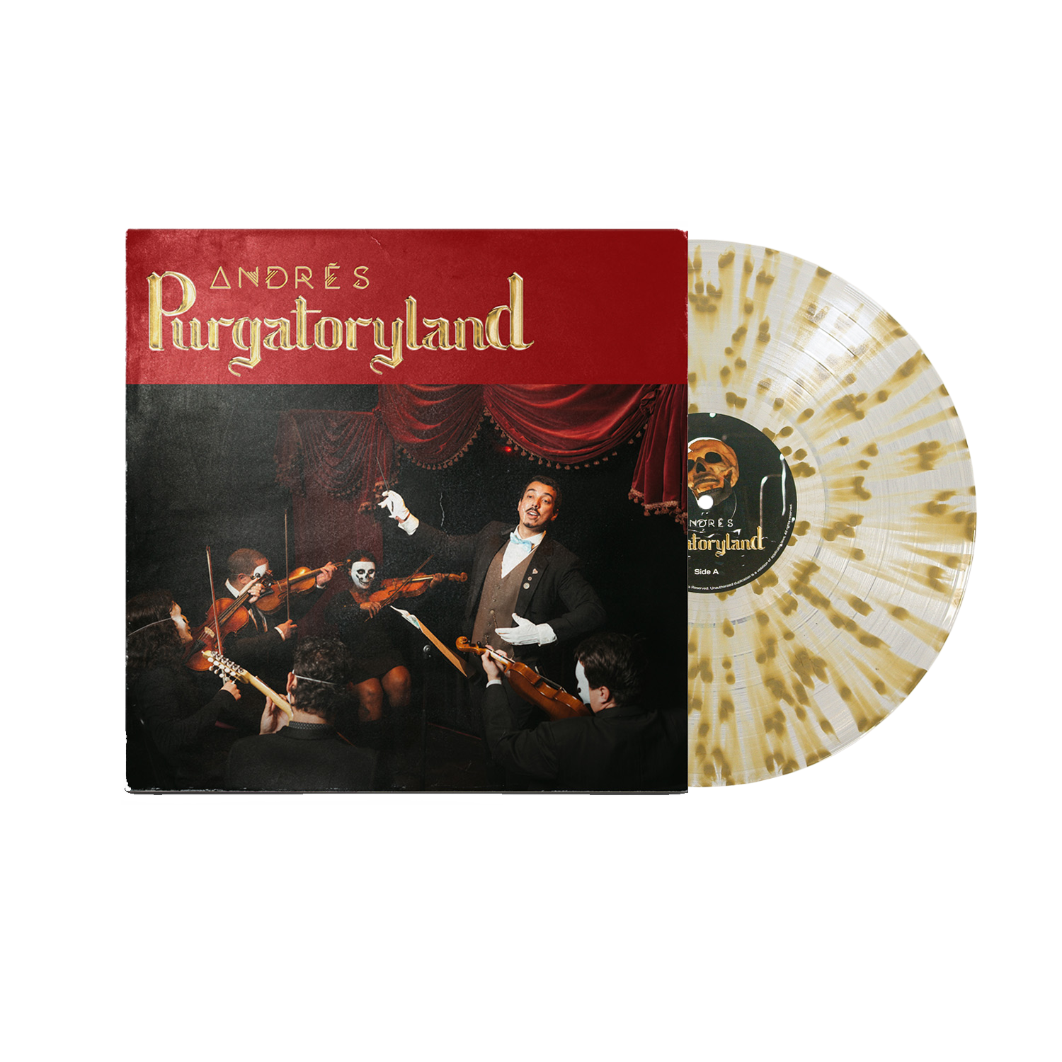 Purgatoryland - Gold Explosion Vinyl LP – MerchNow