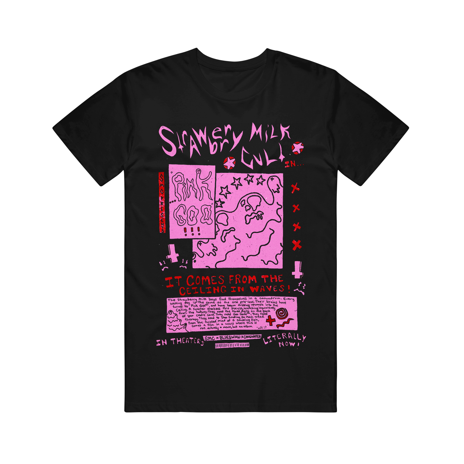 i want your brains card sleeves Pink Goo