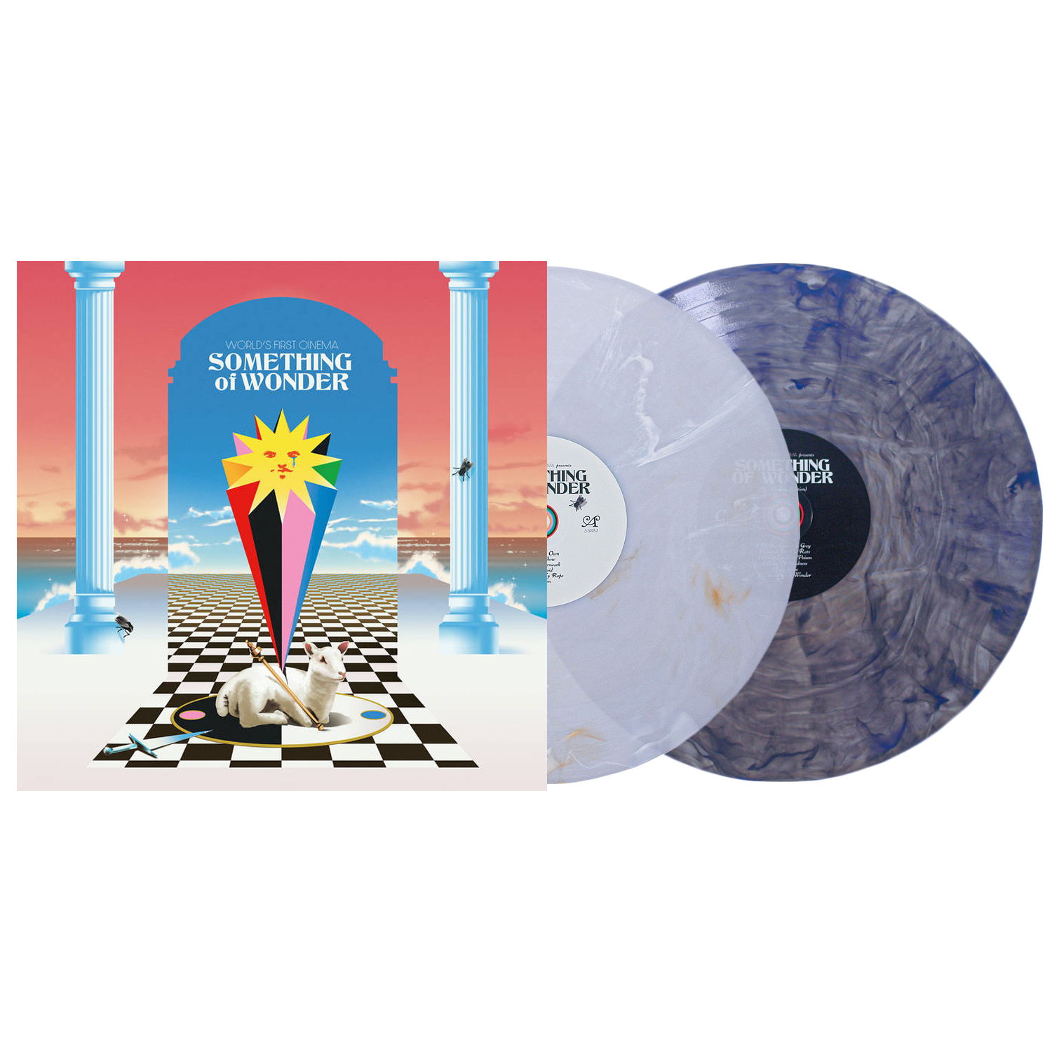 Something Of Wonder - Golden Pearl And Iridescent Blue 2X Vinyl
