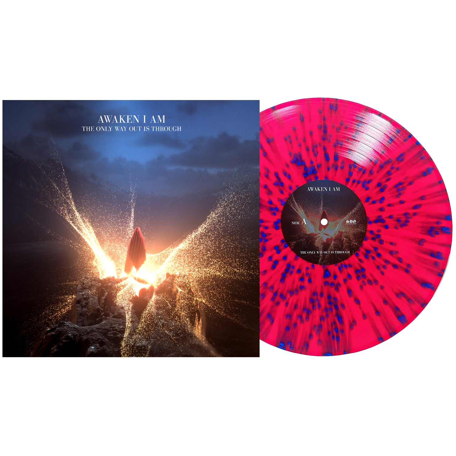 洋楽 MEN I TRUST - S.T. (RED LAVA VINYL) The Only Way Out Is Through - Red w/ Splatter LP – MerchNow