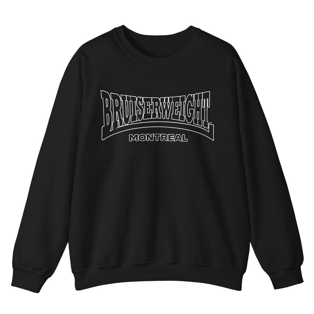 bruiserweight Logo Black - Crewneck