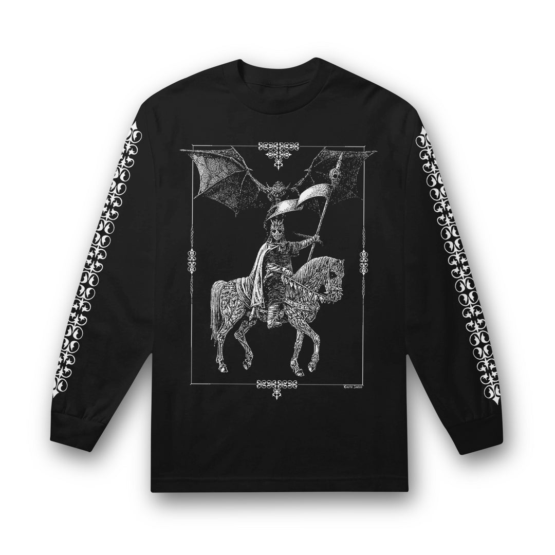 castle jackal Undead Knight - Black Long Sleeve