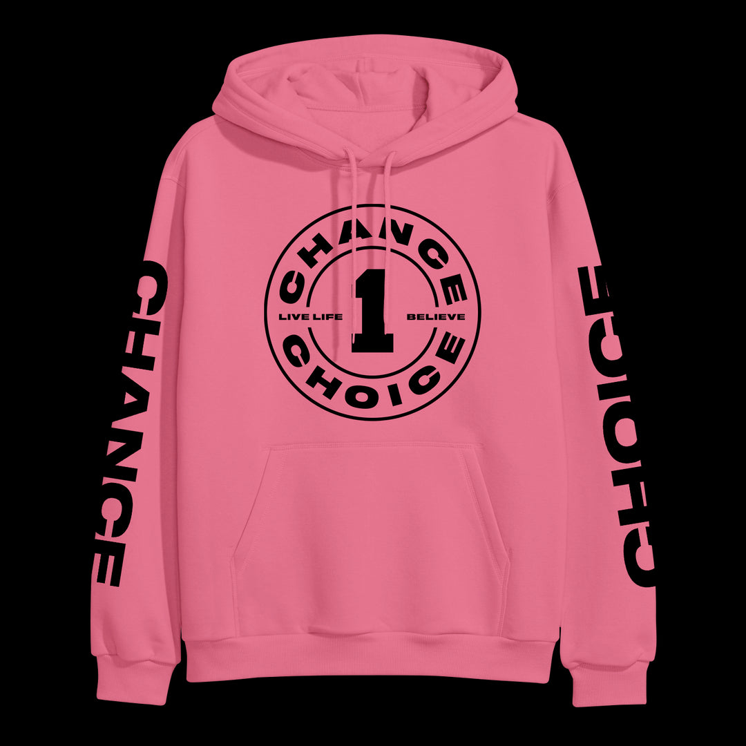 chance brown Logo - Pink Pullover