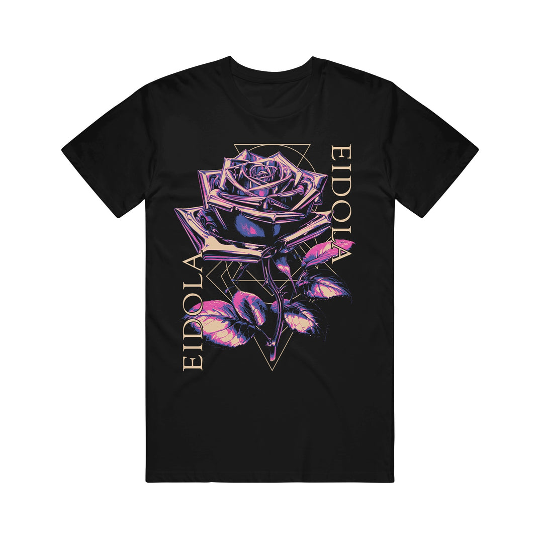 eidola Rose - Black T-Shirt