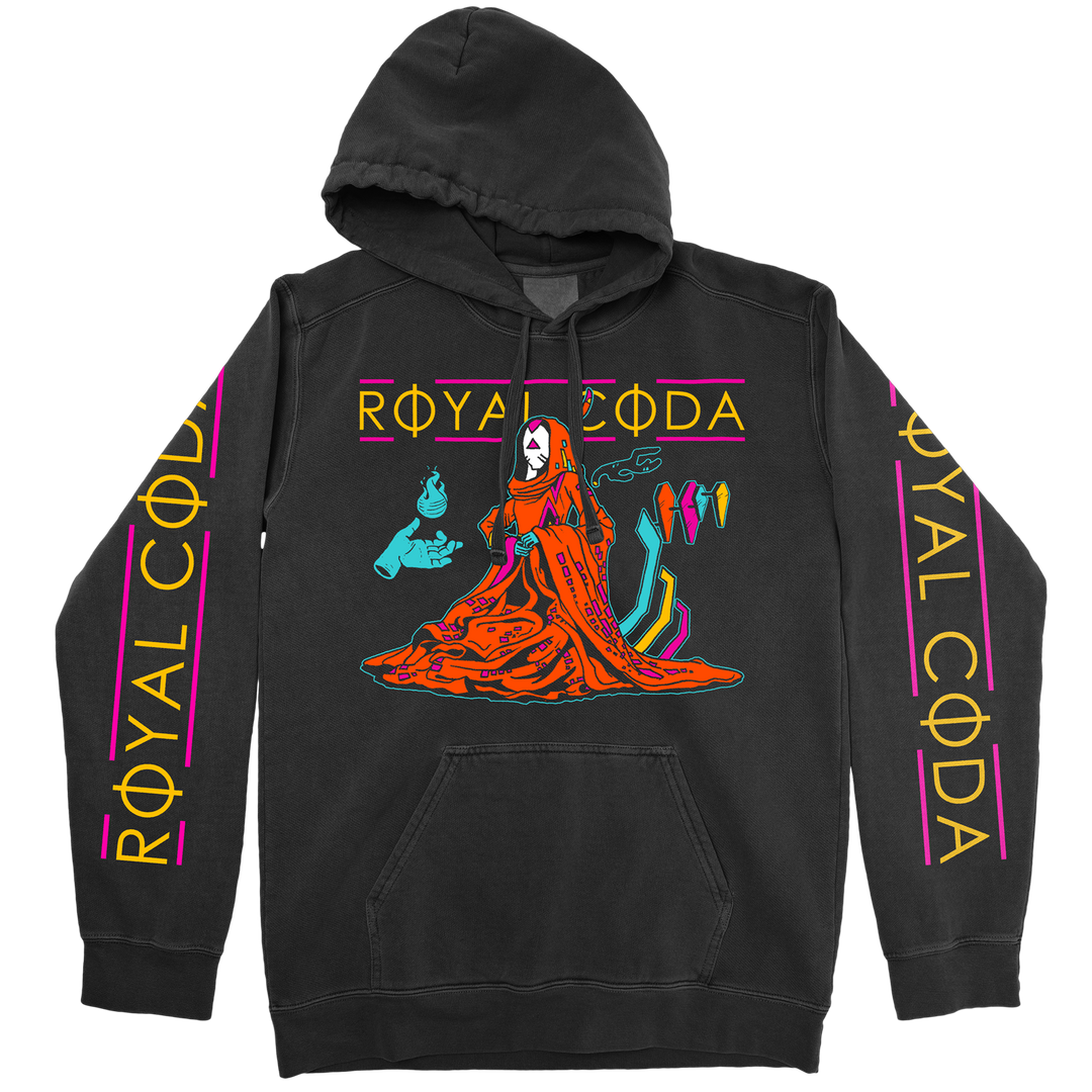 Royal Coda Black Hoodie
