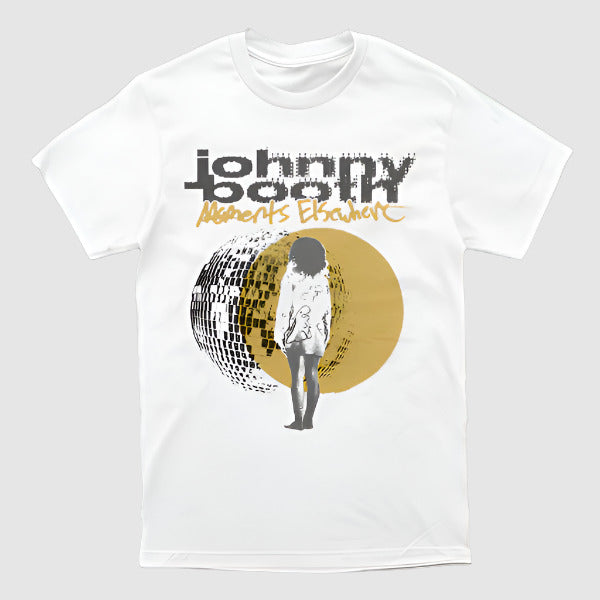 johnny booth Disco Girl - White T-Shirt