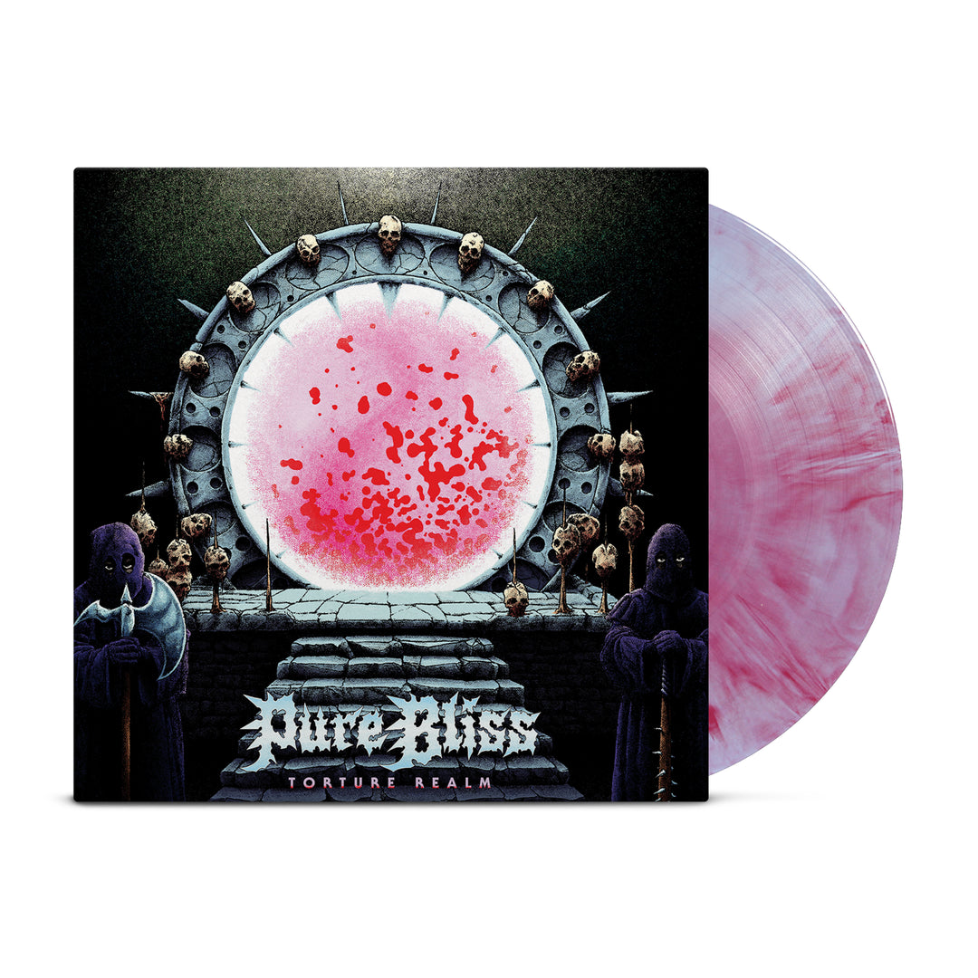 pure bliss Torture Realm - Opaque Baby Blue/Neon Pink Galaxy LP