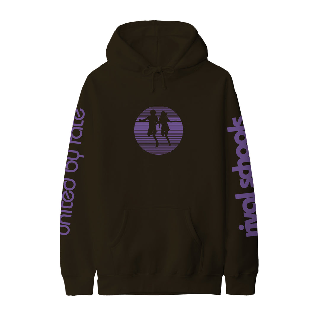 rival schools Logo Brown Pullover