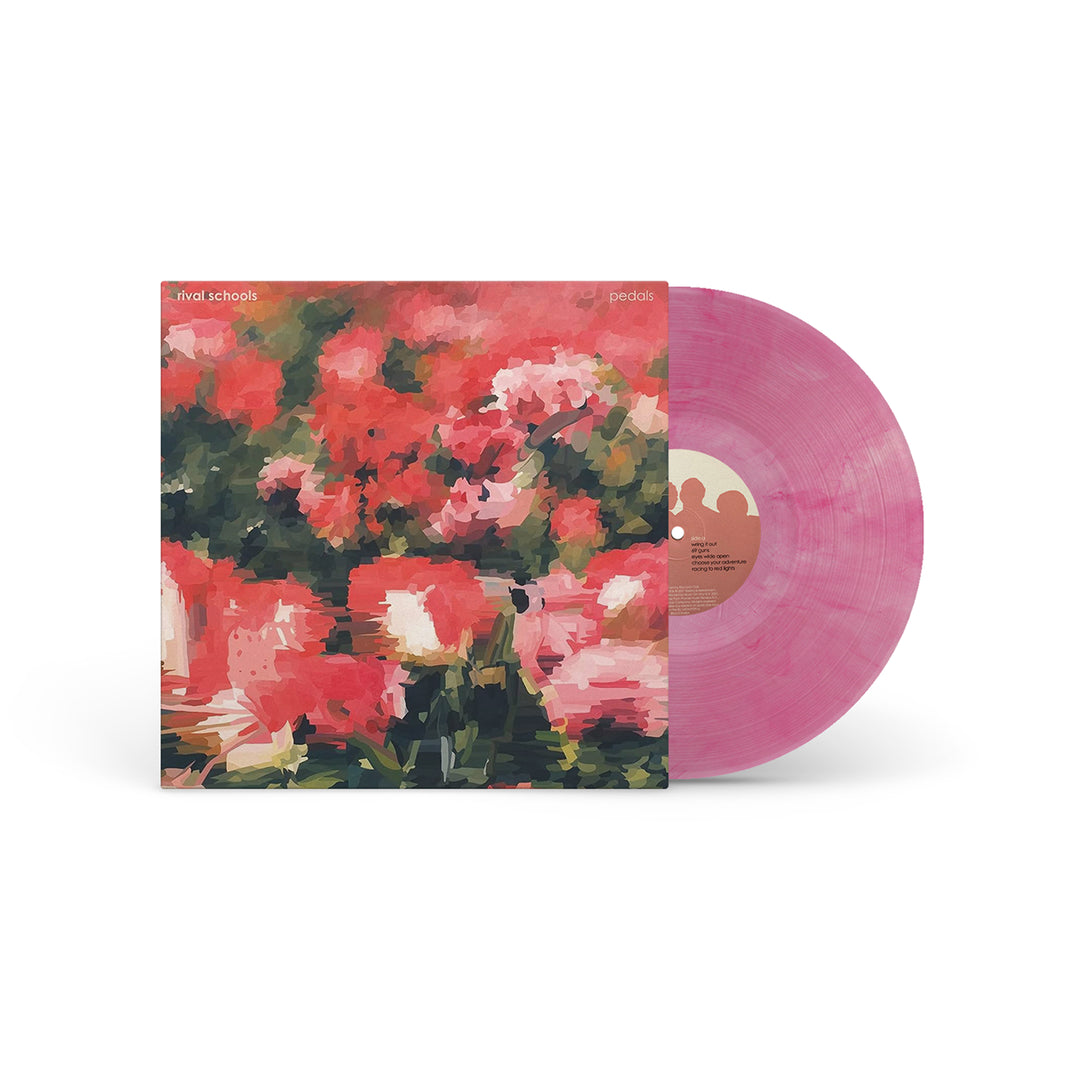 rival schools Pedals Pink Pedal Swirl Double Vinyl LP