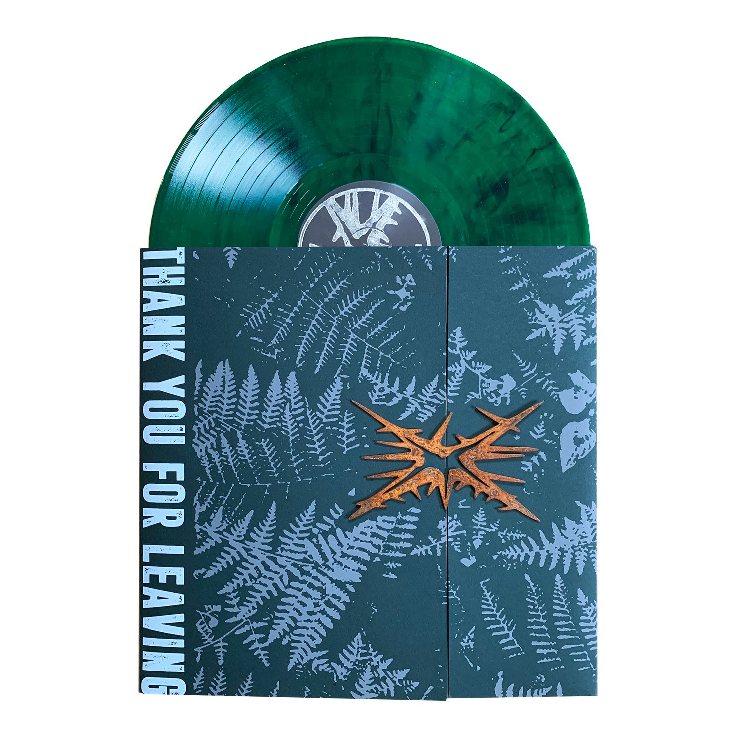 Thank You For Leaving - Clear Green/Black Vinyl – MerchNow