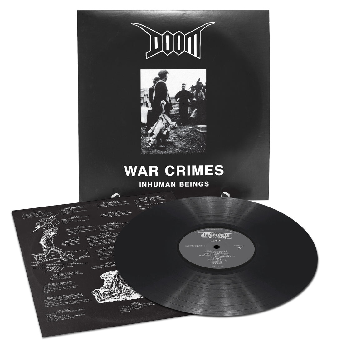 War Crimes - Inhuman Beings Black Vinyl