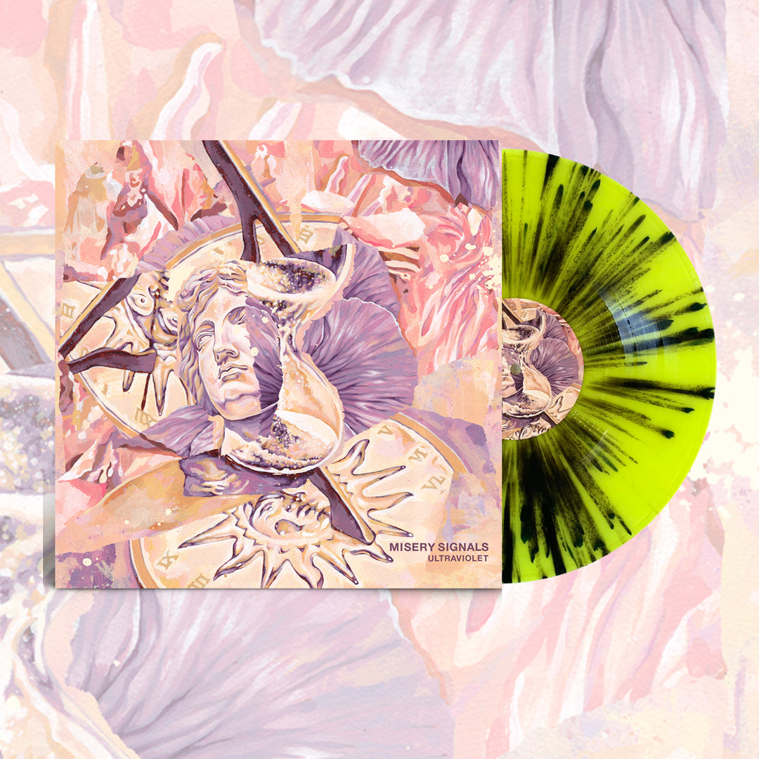 Ultraviolet BLM Vinyl (Highlighter Yellow W/ Black Splatter) Vinyl