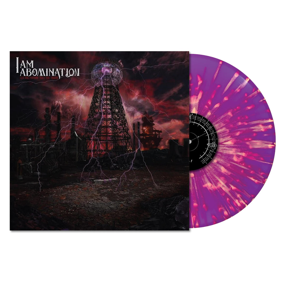 Let The Future Tell The Truth Neon Violet W/ Heavy Yellow Splatter Vinyl