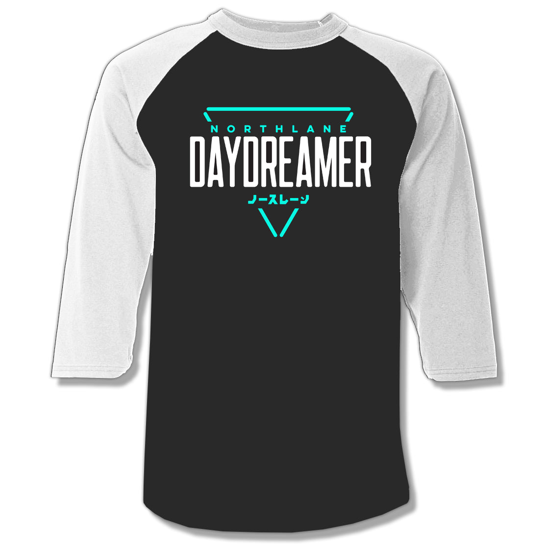 Daydreamer II Black/White Baseball Tee MerchNow