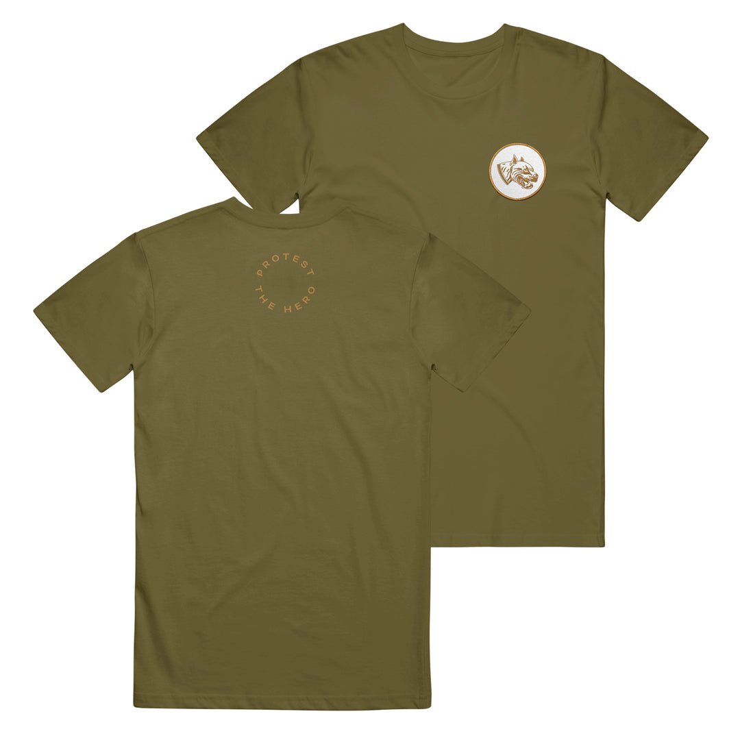 protest the hero Patch Olive T-Shirt