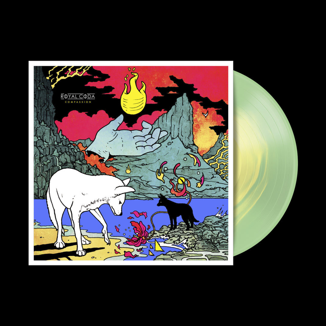 royal coda Compassion - Piss Yellow & Mint Color In Color Vinyl