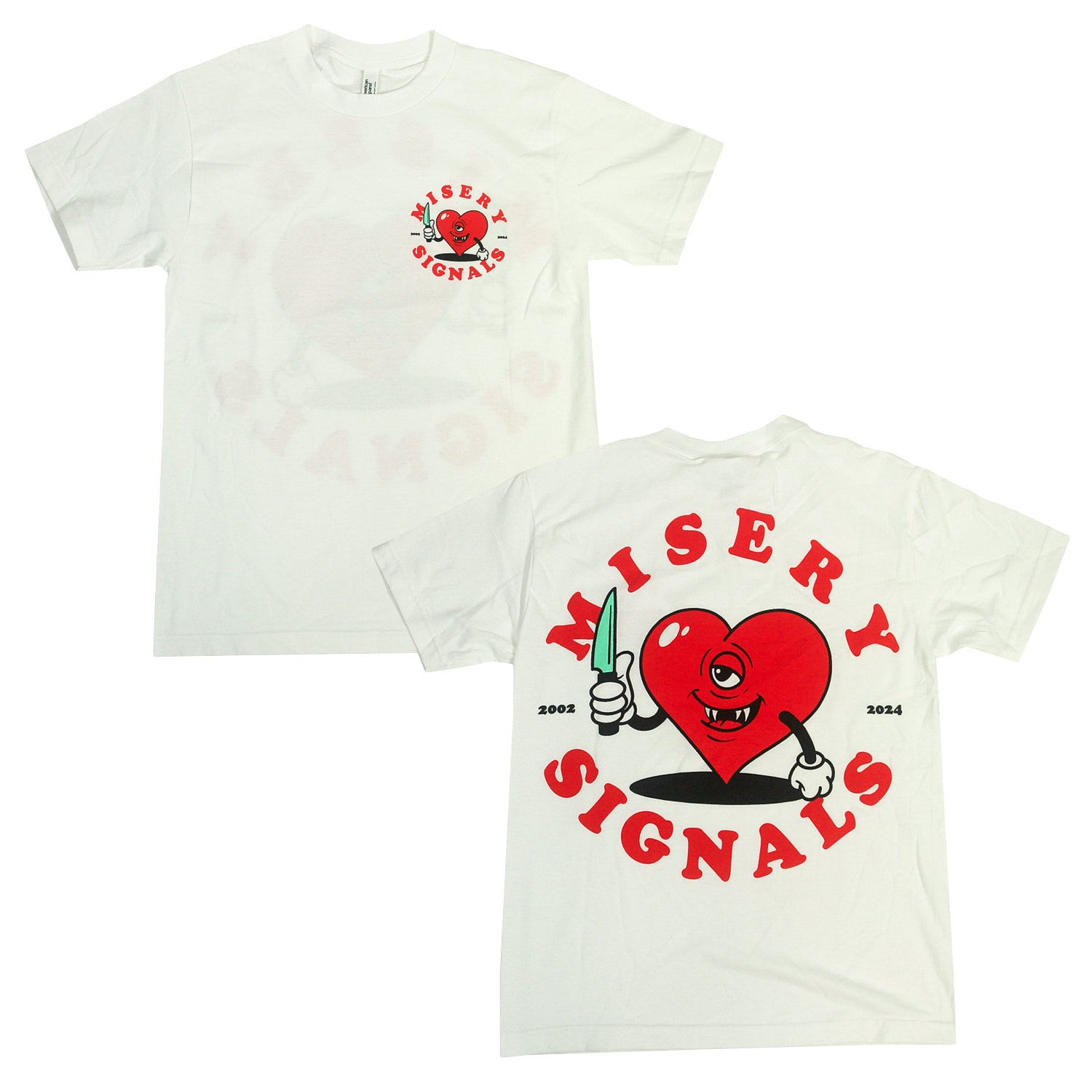 Bitter Heart - White T-Shirt – MerchNow