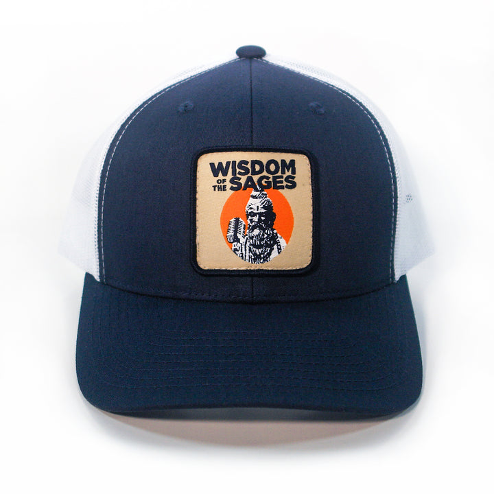 Logo Patch - Navy/White Trucker Hat