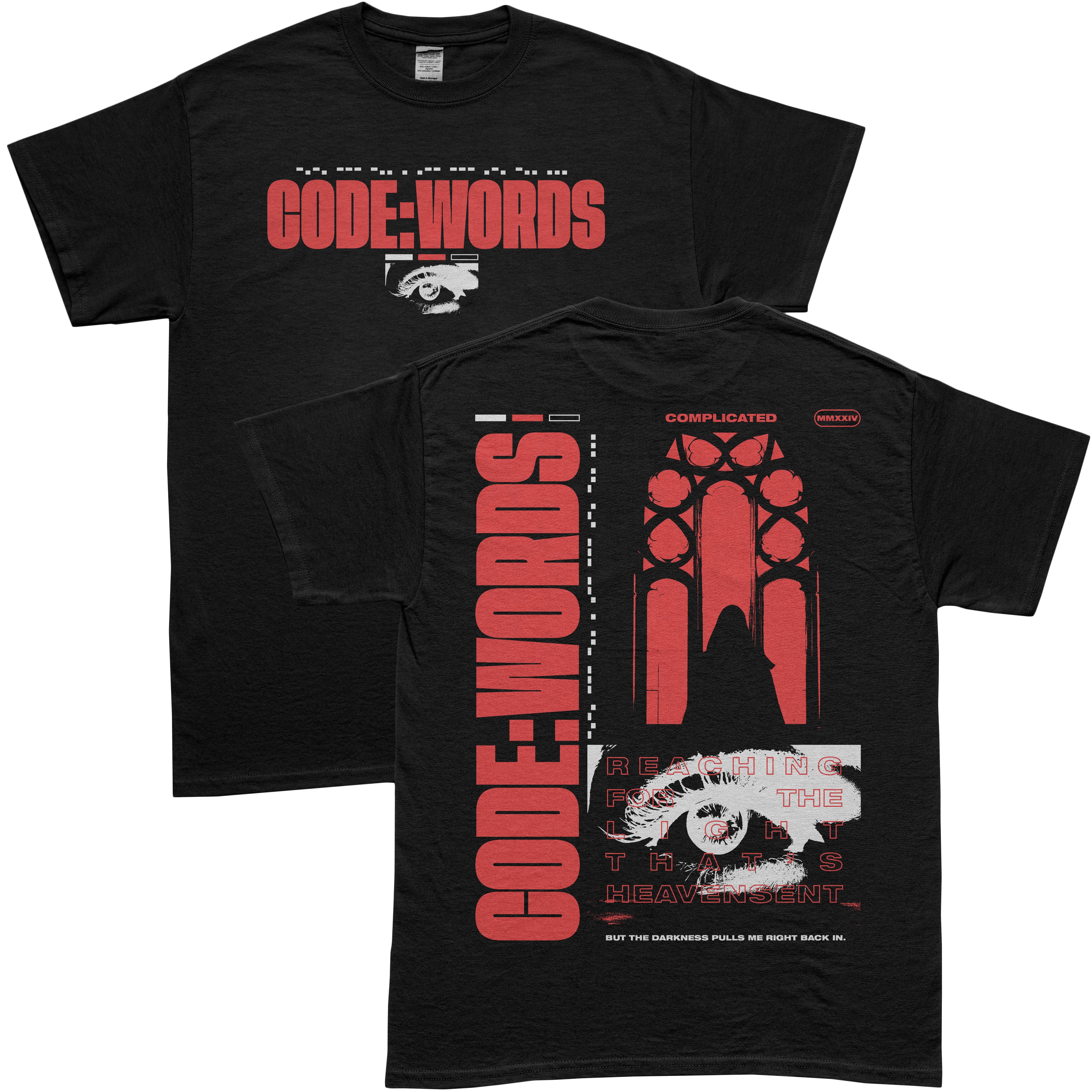 TNRCN T-SHIRTS / BLACK 完売 Heavensent - Black T-Shirt – MerchNow