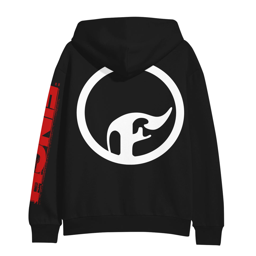 Distorted Black Hoodie