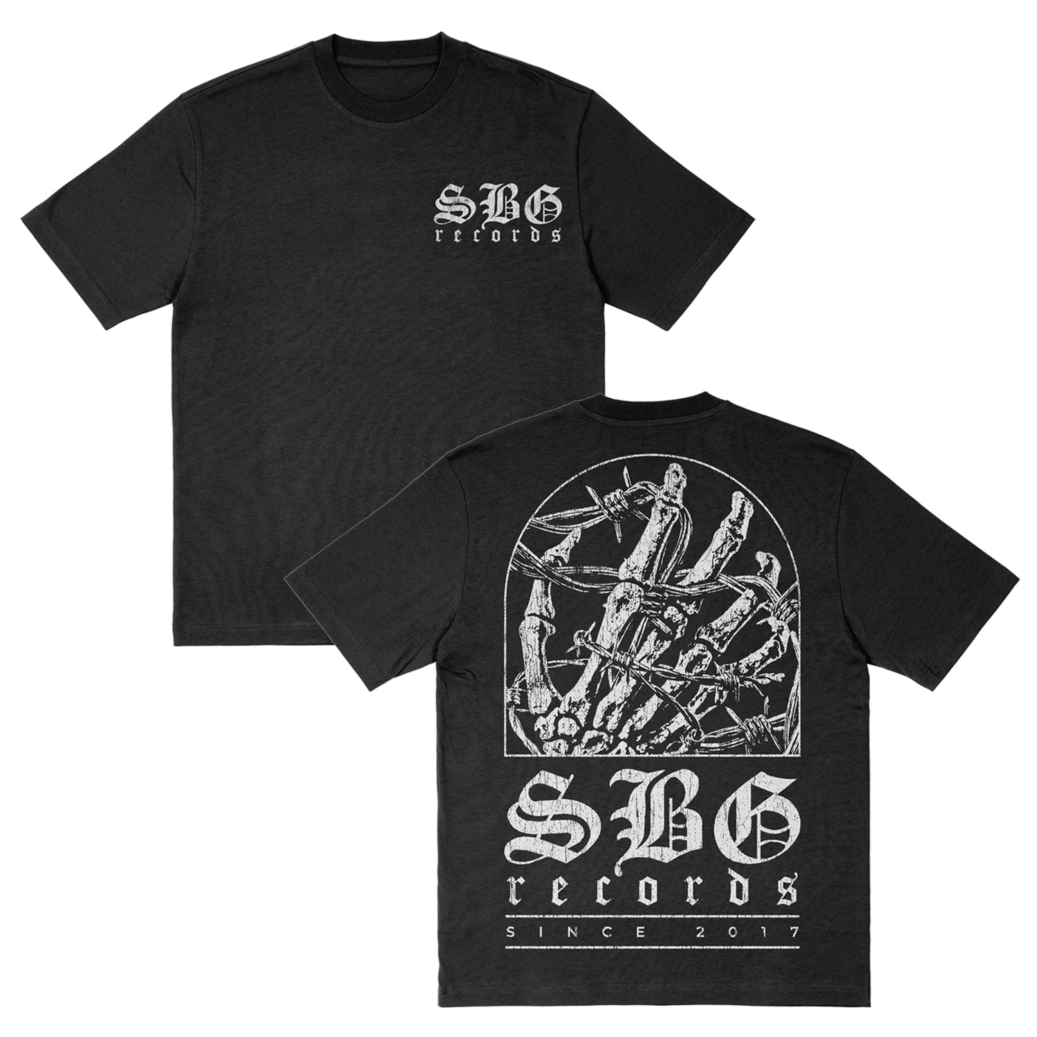 Bones - Black T-Shirt – MerchNow