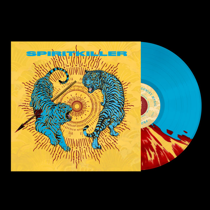 S/T - “Let The Blood Run” - Blue/Yellow W/ Red Half Splatter - 155G Vinyl LP