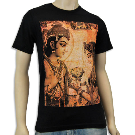 Mantralogy Sita-Ram - Black T-Shirt