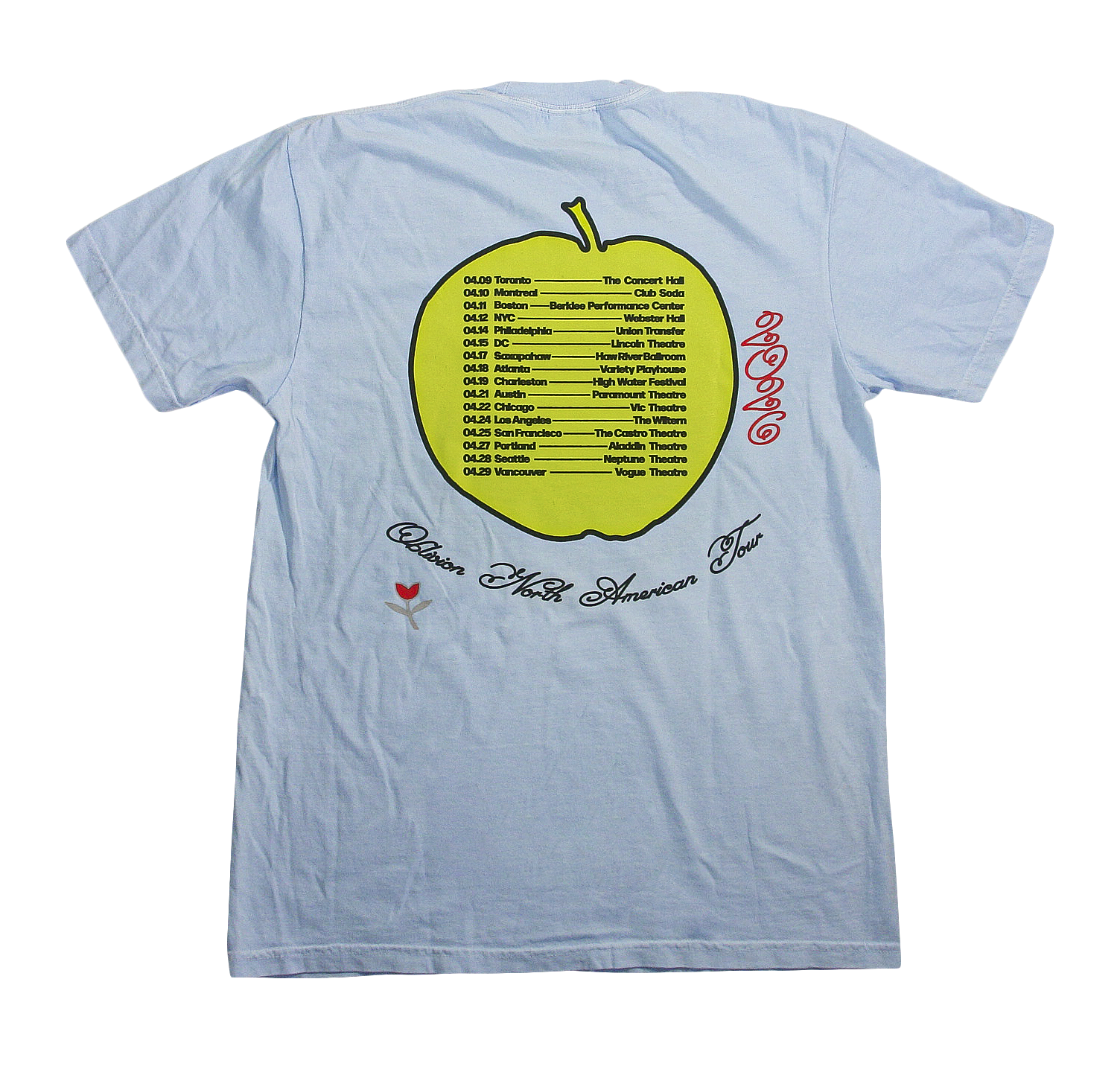Oblivion Tour - Light Blue T-Shirt – MerchNow