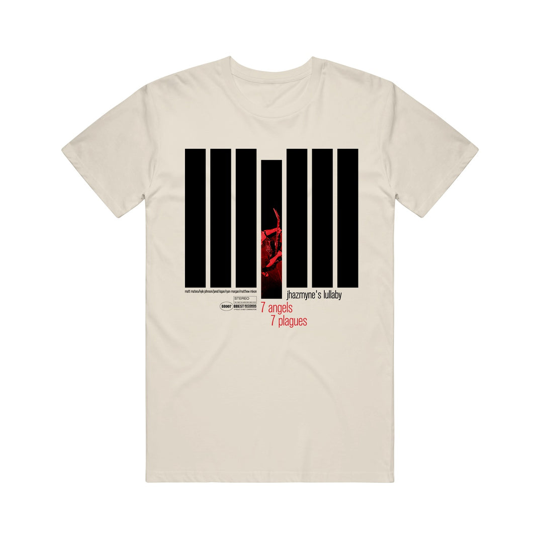 7 Angels 7 Plagues Bars - Cream T-Shirt