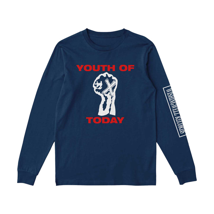 Break Down The Walls Navy Long Sleeve