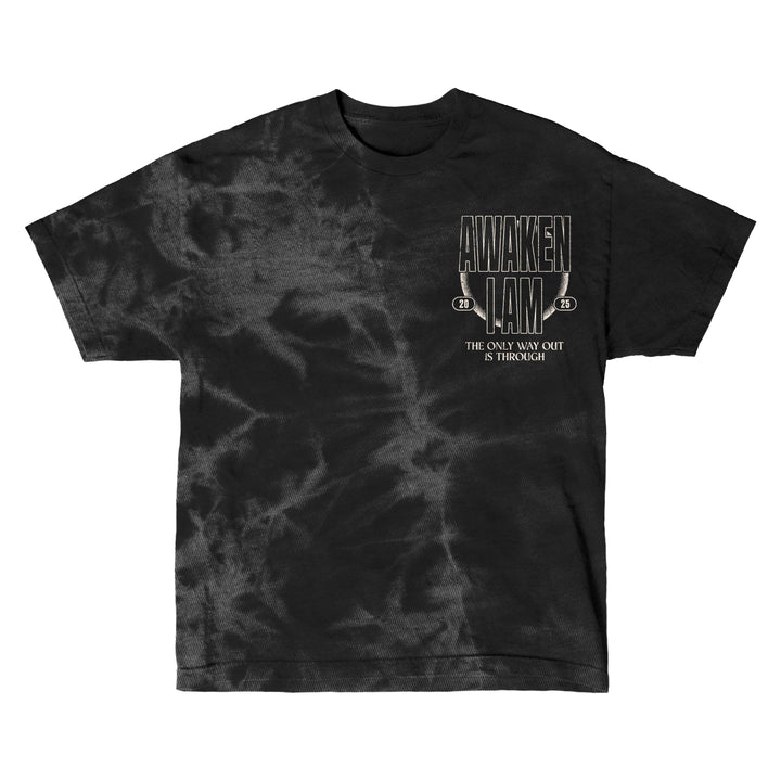 Ghost - Black Tie Dye T-Shirt