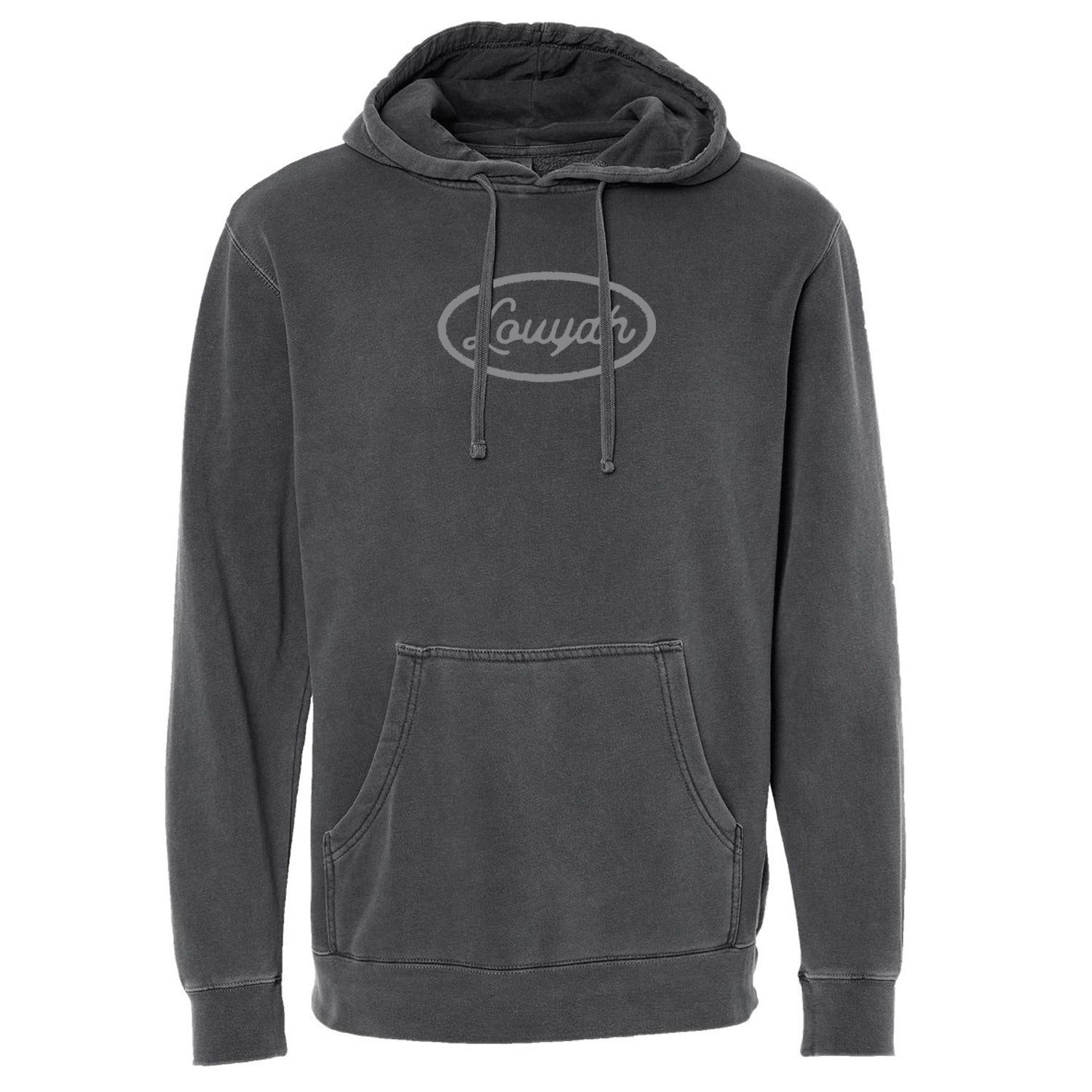 Logo - Pigment Black Pullover – MerchNow