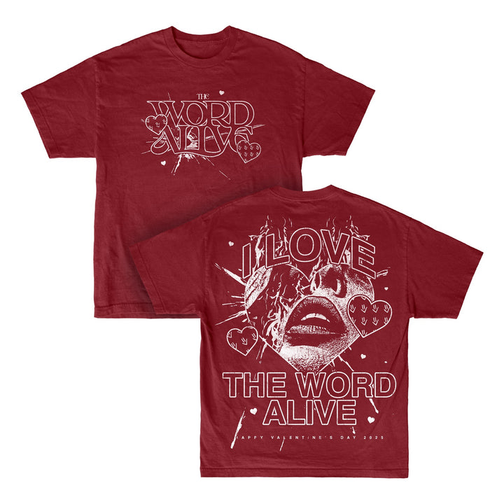 I Love The Word Alive - Cardinal T-Shirt