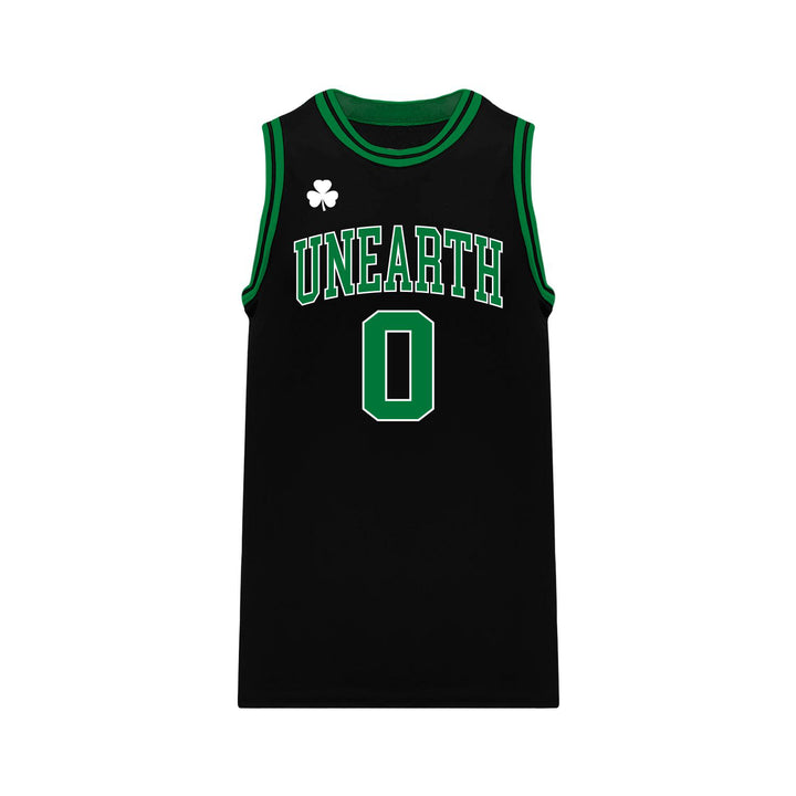 Zero Riffs Black Basketball Jersey