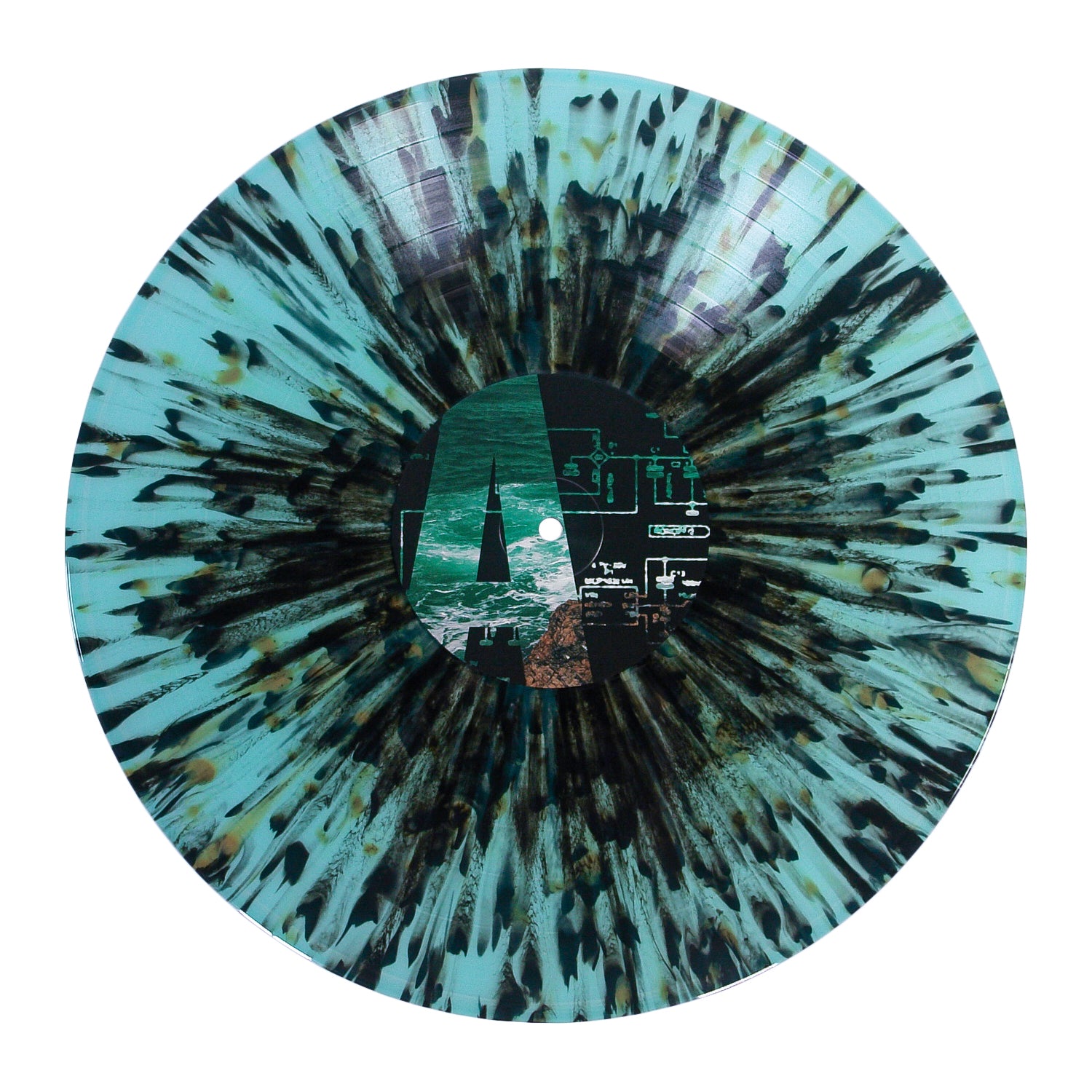 A Whole New Theory Redux - Blue With Gold & Black Splatter Vinyl