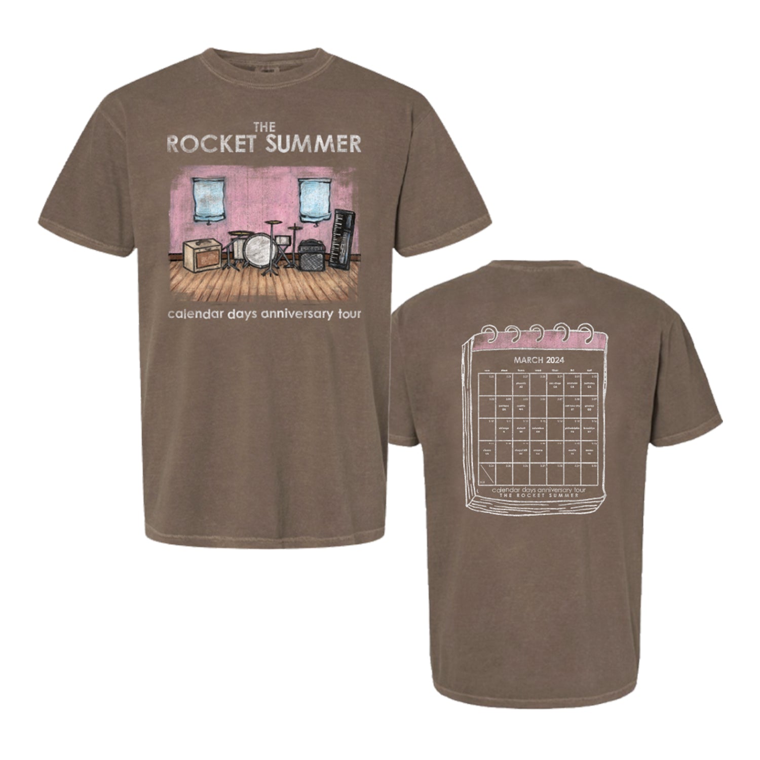 Calendar Days 2024 Tour - T-Shirt – MerchNow