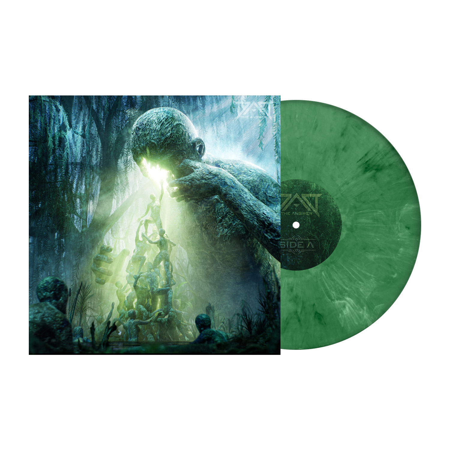 The Answer - Green Marble Vinyl LP – MerchNow