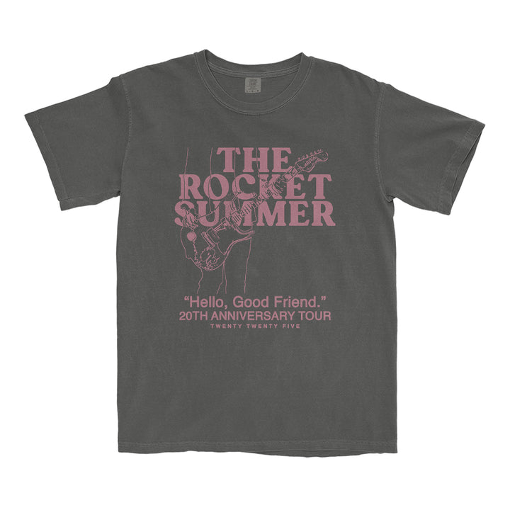 HGF Tour Guitar - Pepper Grey T-Shirt