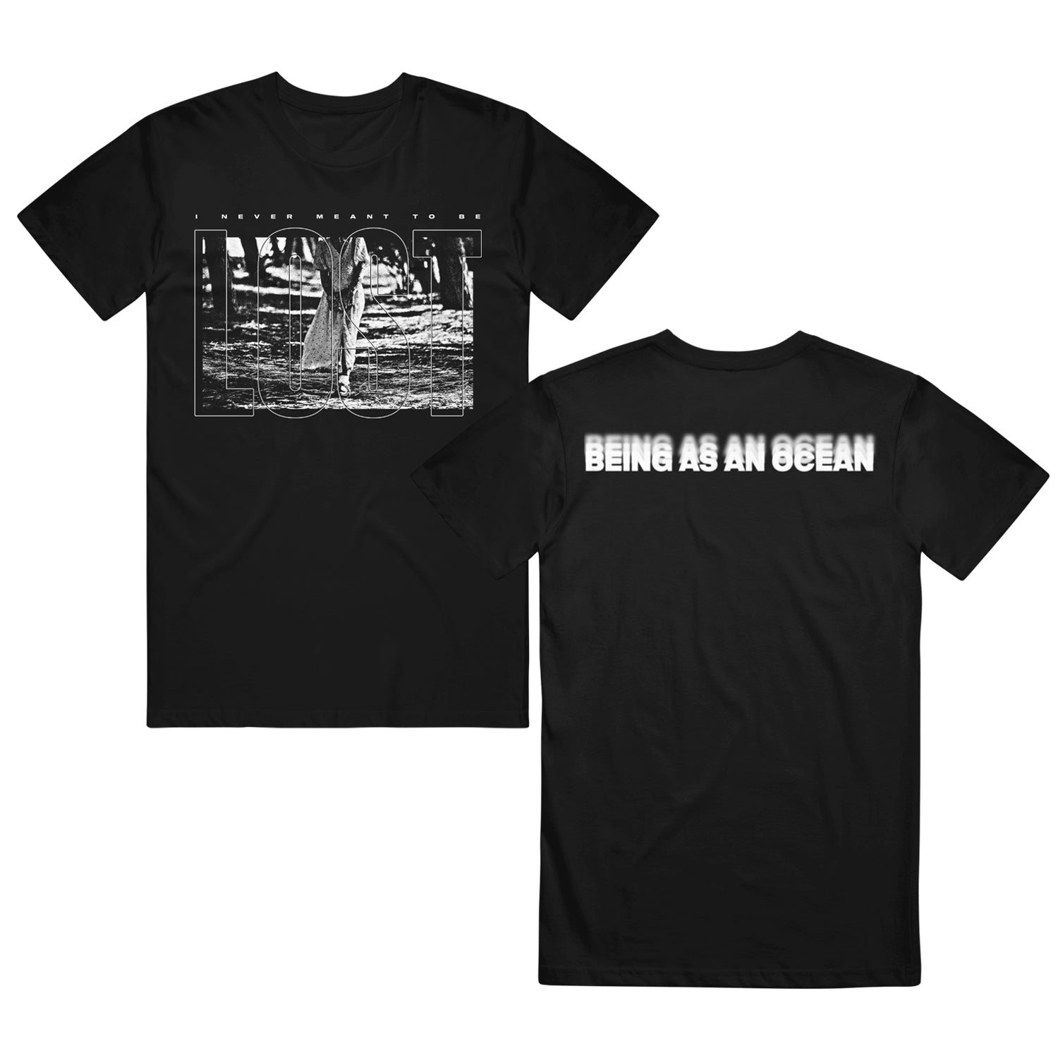 Lost - Black T-Shirt – MerchNow
