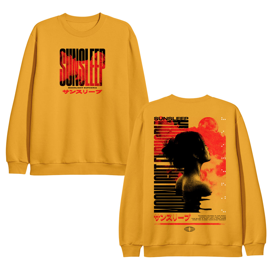 manof MOON SLASH NECK SWEAT ベージュ MOON SLASH NECK SWEAT｜TOPS(トップス)｜MANOF OFFICIAL ONLINE