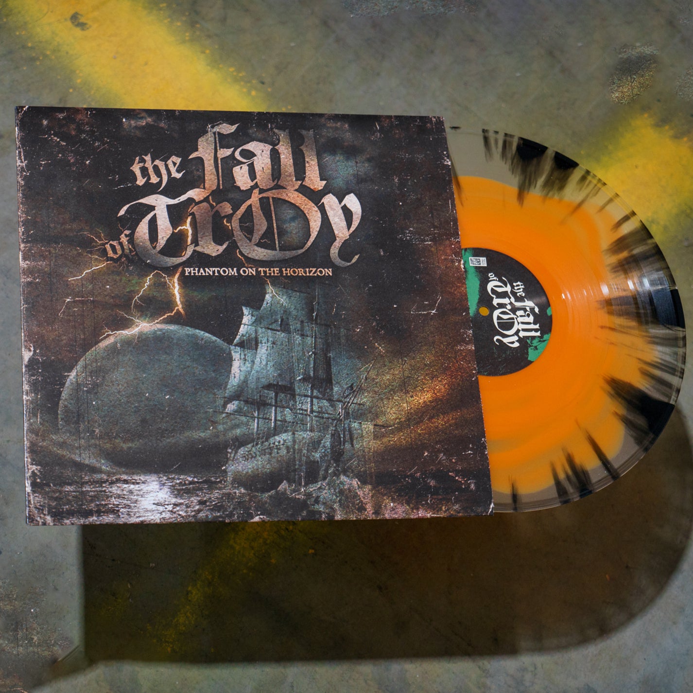 Phantom On The Horizon - Clear & Orange Mixed Vinyl W/ Black