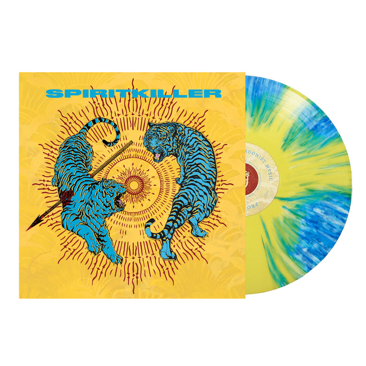 S/T - “Struggle To Escape” - Yellow W/ Blue Splatter - 155G Vinyl LP