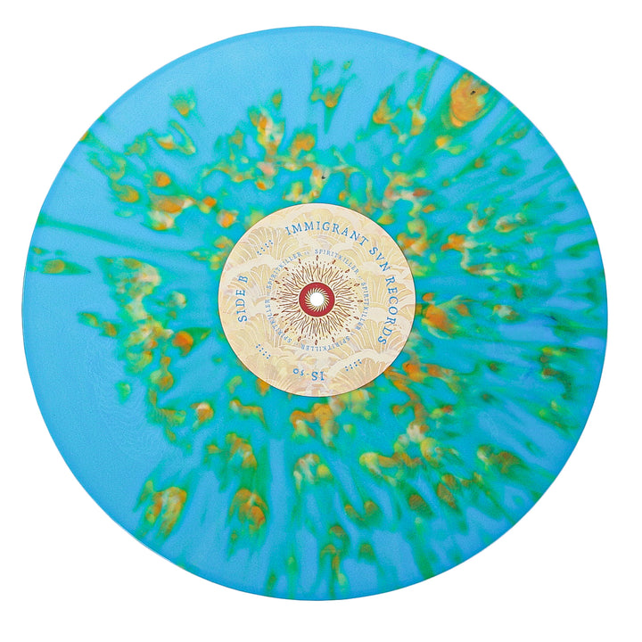 S/T Deluxe Packaging - “Consumed By Fire” - Blue W/ Yellow Splatter - 155G Vinyl LP