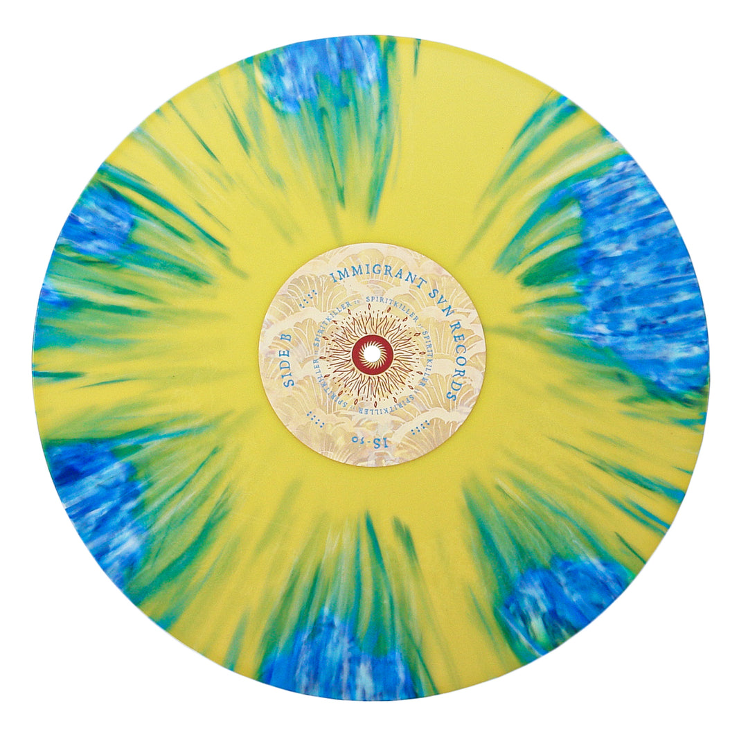 S/T Deluxe Packaging - “Struggle To Escape” - Yellow W/ Blue Splatter - 155G Vinyl LP