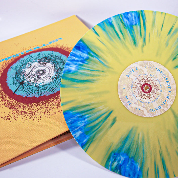 S/T Deluxe Packaging - “Struggle To Escape” - Yellow W/ Blue Splatter - 155G Vinyl LP