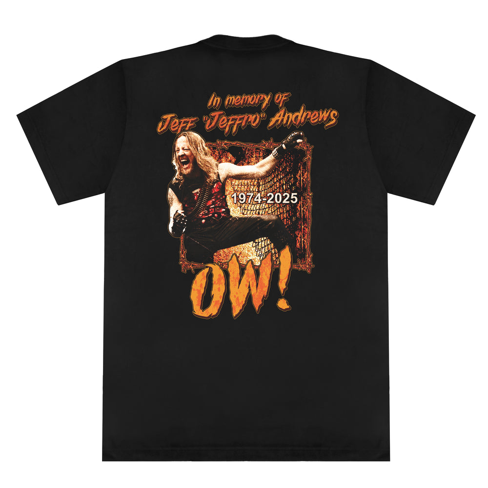 Skinless Armor Column - "Jeffro" Tribute Black tee