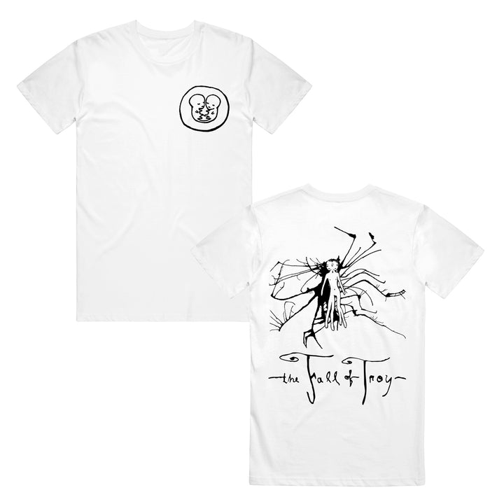 Small Fetus White - Tee front and back